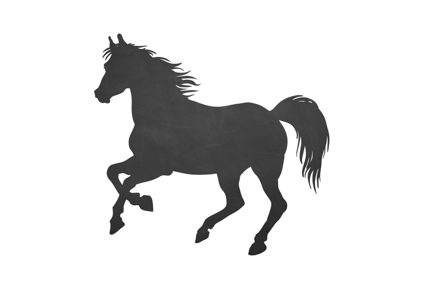 nikima Wandtattoo Pferd 2 (Folie), selbstklebende Tafelfolie/ Kreidefolie inkl. 3 Stück Kreide nikima Wandtattoo Pferd 2 (Folie), selbstklebende Tafelfolie/ Kreidefolie inkl. 3 Stück Kreide von nikima