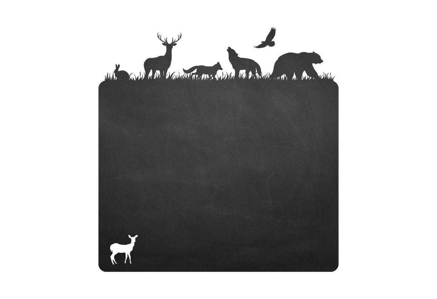 nikima Wandtattoo Waldtiere (Folie), selbstklebende Tafelfolie/ Kreidefolie inkl. 3 Stück Kreide nikima Wandtattoo Waldtiere (Folie), selbstklebende Tafelfolie/ Kreidefolie inkl. 3 Stück Kreide von nikima