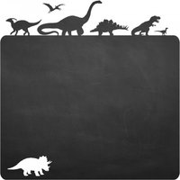 020 Dinosaurier - Selbstklebende Tafelfolie/ Kreidefolie Inkl. 3 Stück Kreide von nikimashop