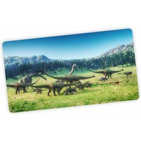 stabile Xxl Vinyl Schreibtischunterlage Dino Bastelmatte Kinder Platzset Abwaschbar von nikimashop