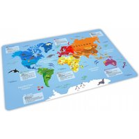 stable Vinyl Table Set-World Map stable Vinyl Table Set-World Map von nikimashop