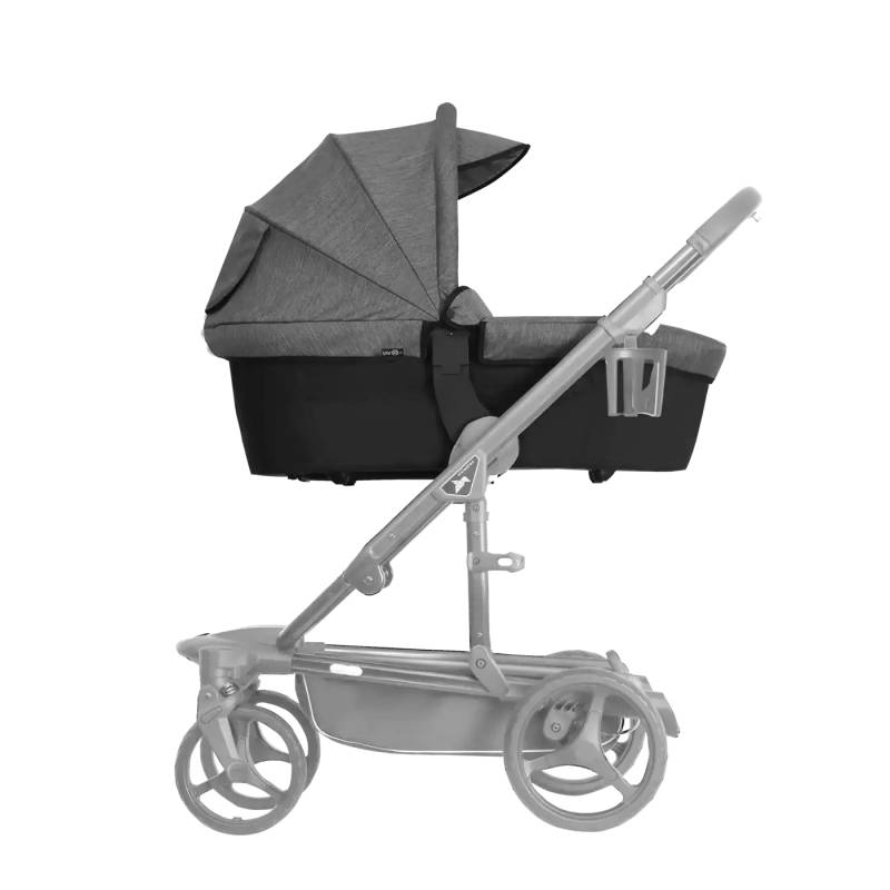 nikimotion Tragenwanne Kinderwagenaufsatz Blade graphite Babywanne Zubehör von nikimotion