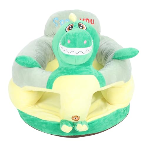 nikusaz Babyunterstützung Sofa Stuhl Plüsch tierisch geformtes Kinderboden bequemer Kleinkind -Sitzstuhl Bezauberndes Design Leichter tragbarer multifunktionaler Gebrauch (Dinosaurier) von nikusaz