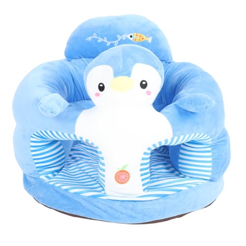 nikusaz Babyunterstützung Sofa Stuhl Plüsch tierisch geformtes Kinderboden bequemer Kleinkind -Sitzstuhl Bezauberndes Design Leichter tragbarer multifunktionaler Gebrauch (Typ 1) von nikusaz