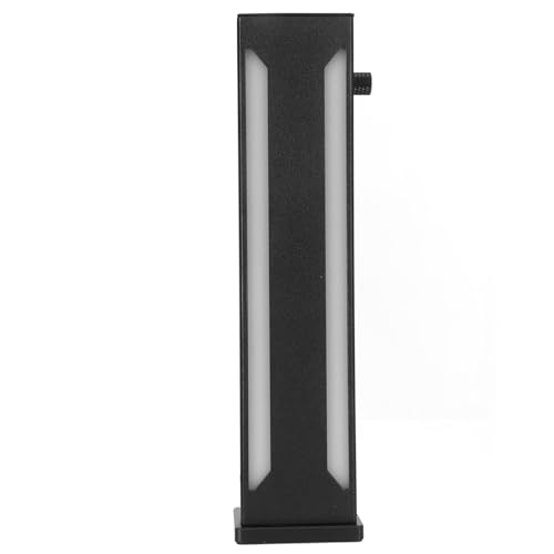 nikusaz Mechanische verkabelte Türklingel, Wand, Moted Ding Dong Bell für Hotel Aess Control System, flammhemmendes ABS, einfache Installation mit Lautsprecher zur Benachrichtigung (Black) von nikusaz