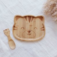 Geschenk Geburt Frühstücksbrett Personalisiert Kinderteller "Tiger" Mit Name Frühstücksbrettchen Taufe Geschenk Geburt Frühstücksbrett Personalisiert Kinderteller "Tiger" Mit Name Frühstücksbrettchen Taufe von nillieManufaktur