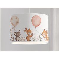 Lampe Aquarell Geburtstag Kinderzimmer Skandinavisch Bunt Bio Alle Farben Möglich von ninitak