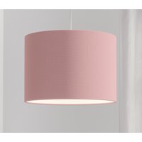 Lampe Bio Baumwolle Lampenschirm Rosa Handmade von ninitak
