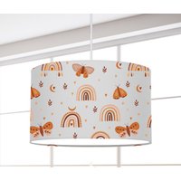 Lampe Kinderzimmer Für Mädechen Regenbogen Schmetterling Modern Boho Alle Farben Möglich von ninitak