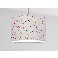 Lampe Punkte Konfetti Kinderzimmer Skandinavisch Mint Grau Alle Farben Möglich von ninitak