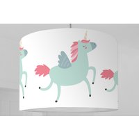 Lampenschirm Kinderzimmer Einhorn Weißgeschenk Kind Gift Housewarming Gift von ninitak