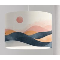 Lampenschirm Natur Abstraktlampe Entspannung Meditation Sonne Bio Baumwolle Lampenschirm Natur Abstraktlampe Entspannung Meditation Sonne Bio Baumwolle von ninitak