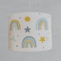 Lampenschirm Regenbogen Blau Jungs von ninitak