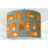 stehlampe Katzen Katzenlampe Deckenlampe Hängelampe Wohnzimmer Küchenlampe Lampenschirm Baby Babylampe Kinderlampe Bio Baumwolle von ninitak