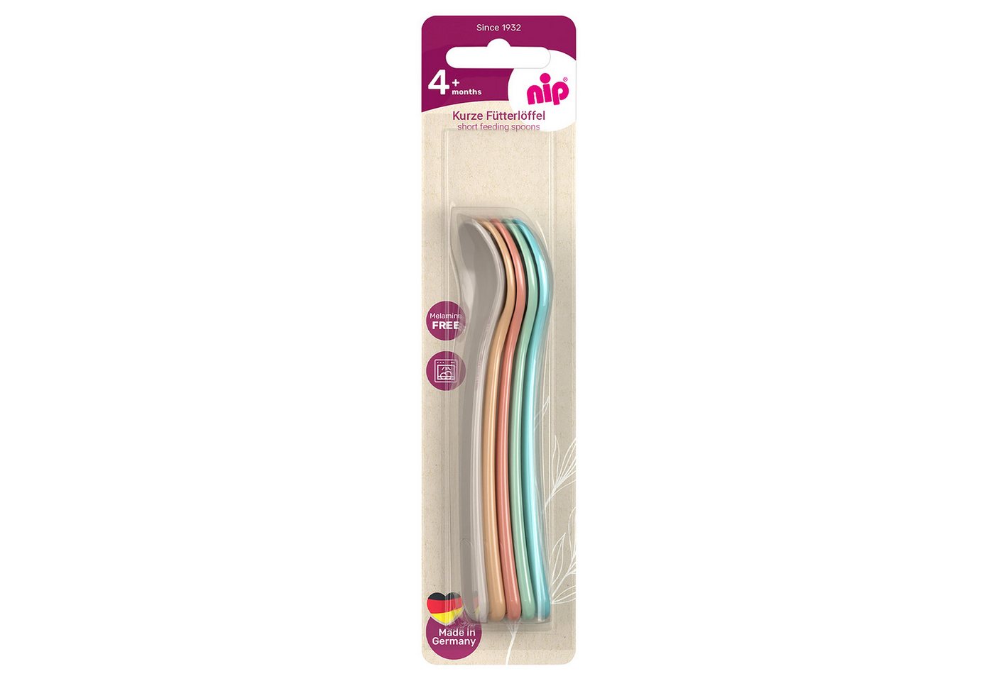nip Kinderlöffel Babylöffel 5er (5 Stück) von nip