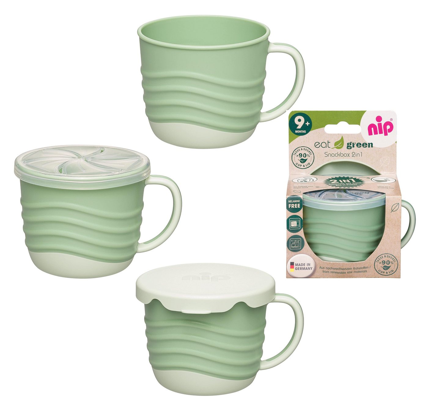nip Trinklernbecher 2in1 Snackbecher & Tasse nip Trinklernbecher 2in1 Snackbecher & Tasse von nip