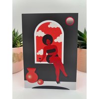 Pink Lady Print Pink Lady Print von nipsnipz