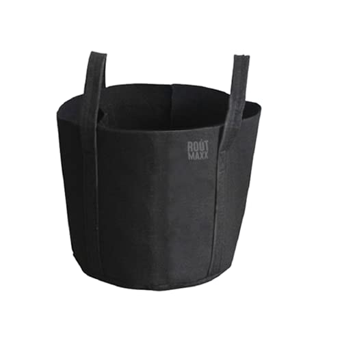 Stoff Blumentopf Grow Pflanzkübel schwarz Blumentöpfe rund Topf quadtratisch eckig Pot 15 Liter (Fabric 15 L) von nito GROW EQUIPMENT