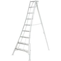 niwaki Leiter, Höhe: 270 cm, Silber - silberfarben niwaki Leiter, Höhe: 270 cm, Silber - silberfarben von niwaki