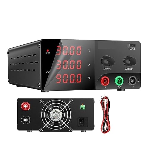 DC-Laborstromversorgung Einstellbarer Spannungsregler Schaltmodus Bench Nice Power Programmierbar(R-SPPS3030 485 Black) von nmbhus