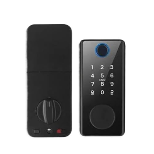 Intelligente Nachtschlösser Von Tuya Bluetooth App Biometrische Fingerabdruck Keyless Fechadura Eletronica Digitalschloss Mit Gateway Schlankes Design(DS01 TYand wg) von nmbhus