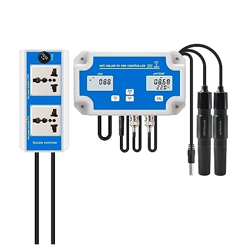 Intelligente WIFI Online PH ORP Temp Tester Wasserqualität im Aquarium Monitor Controller für Pool Spa Bodenfrei Anbau von nmbhus