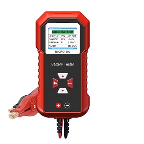KFZ Akku Tester 12V Lithium Batterie Test Analysator Lead-Acid Batterie System 40-3000 LED Anzeige CCA von nmbhus