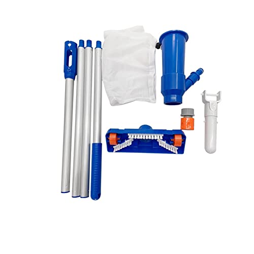 Outdoor Pool Vacuum Cleaning Kit Clean Pool Bottoms Net Pool Filter Swimming Pool Vacuum Cleaner Set Cleaning Pool Tool Easy to Assemble von nmbhus