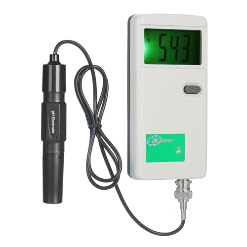 PH-Meter Hohe Präzision PH-Tester Hintergrundbeleuchtung Display Wasserqualitätsprüfer Für Labor Trinkwasser Hydroponik Aquarium von nmbhus