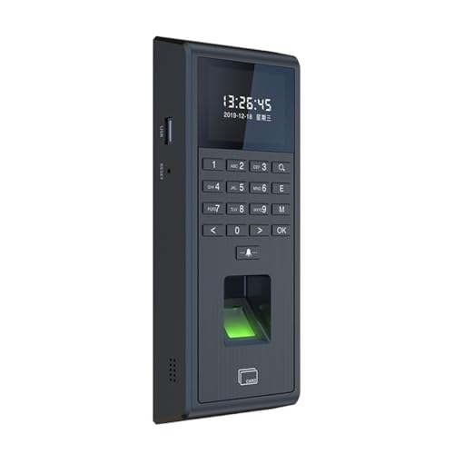 Tcp/IP Fingerabdruck-Timer Capture Machine For Smart Door Access Control System Kit Standalone Keyboard User (Size:F601T TCP IP) von nmbhus