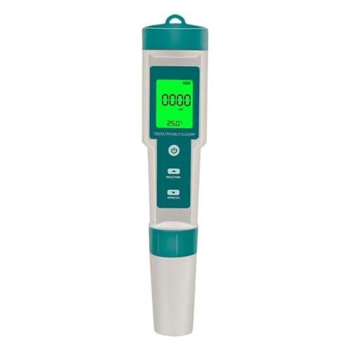 nmbhus 7-in-1 Wasserqualitätsprüfer Temperatur ORP EC TDS Salinity S.G PH Meter Hohe Genauigkeit Wasserqualität Teststift Wasser Aquarium von nmbhus