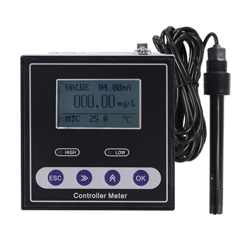 nmbhus Digitales Online-Messgerät for Gelösten Sauerstoff 0–20 Mg/l, Professionelles Do-Meter-Monitor-Aquarium-Wasser-Analysator for Gelösten Sauerstoff (Size : 0.01) von nmbhus