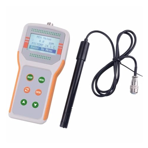 nmbhus JPB-607A Tragbares Messgerät for Gelösten Sauerstoff for Die Fisch-Garnelen-Zucht, Wasserqualitätsüberwachung, Do-Meter, ATC-Bereich (0,0–20,0) Mg/l von nmbhus
