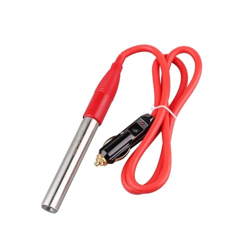 nmbhus Tauchwasser-Heizelement 12 V/24 V, tragbare Heizpatrone montiert am Fahrzeug DC, Widerstand 100 W/200 W (Größe: 12 V 100 W), 1005005241070985 von nmbhus