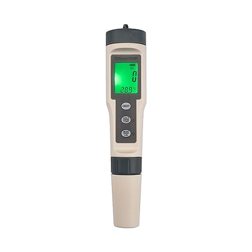 nmbhus Wasserqualitätstester TDS PPM Detektor EC PH Salzmessgerät Haut Säuremeter Wasserstoff Ionentest ORP Monitor Restchloranalysator von nmbhus
