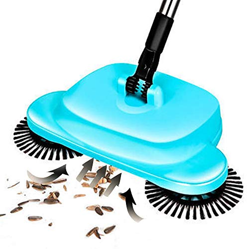 no branded Push Sweeper, 360 Grad Rotary 3 in 1 Haushalt Lazy Automatik Hand Push Kehrmaschine Besen,Blue no branded Push Sweeper, 360 Grad Rotary 3 in 1 Haushalt Lazy Automatik Hand Push Kehrmaschine Besen,Blue von no branded