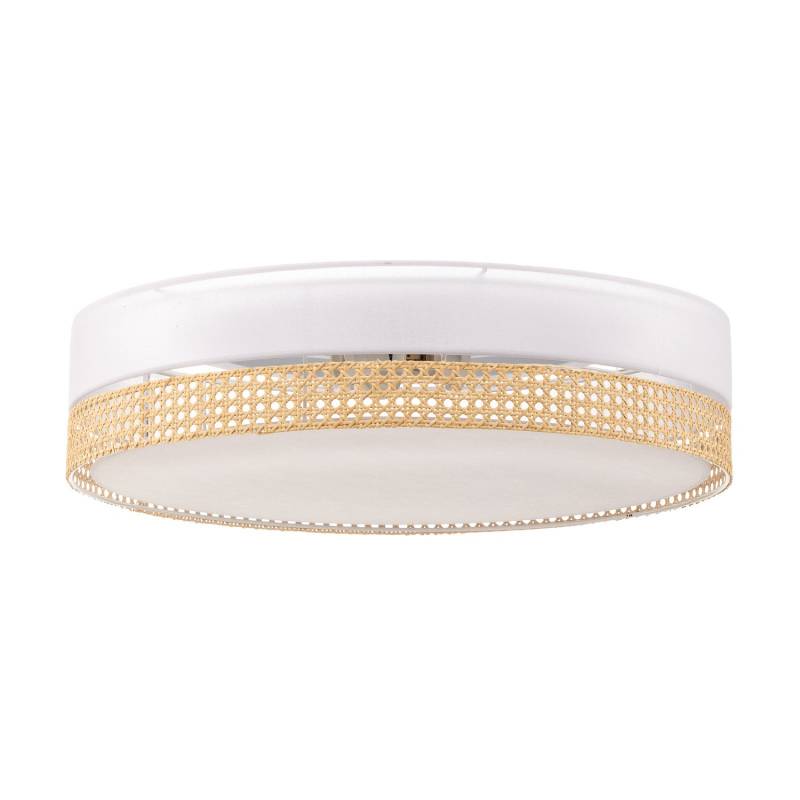 Deckenleuchte Paglia weiß Rattan Ø 60 cm Deckenlampe Lampe SIEHE TEXT/FOTO von no name
