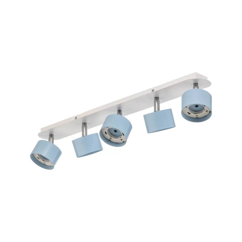 B-Ware Deckenstrahler Cloudy Fünfflammig Blau Deckenlampe Deckenleuchte Strahler Gx53 B-Ware Deckenstrahler Cloudy Fünfflammig Blau Deckenlampe Deckenleuchte Strahler Gx53 von no name