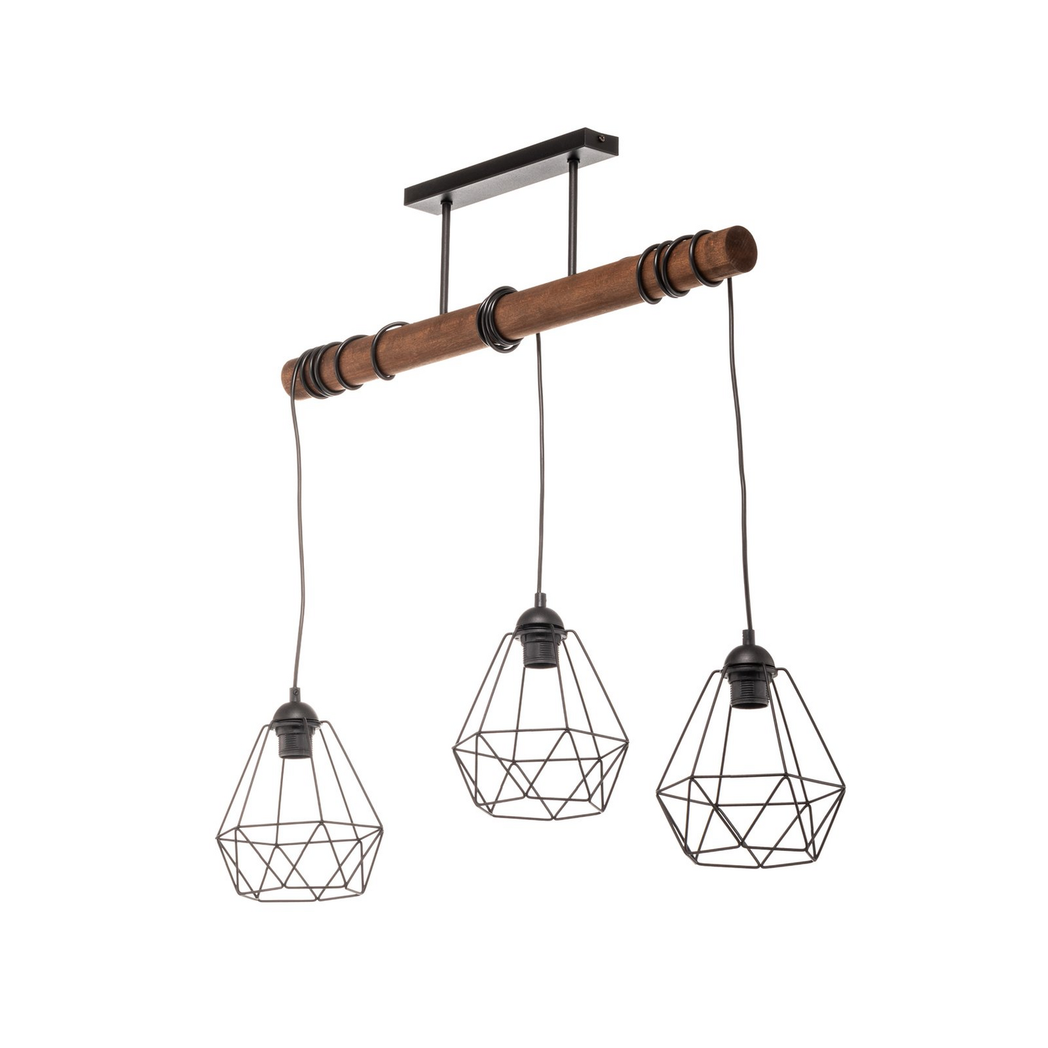 Hängeleuchte Acero Mit Käfigschirmen Dreiflammig Deckenlampe Deckenleuchte Lampe B-Ware Hängeleuchte Acero Mit Käfigschirmen Dreiflammig Deckenlampe Deckenleuchte Lampe B-Ware von no name