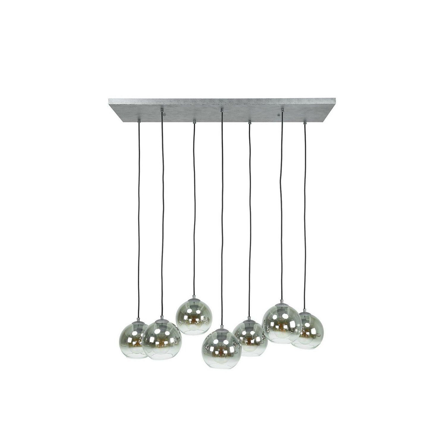 Hängeleuchte Allessandra Hängelampe Deckenlampe Lampe Glasschirme siebenflammig Hängeleuchte Allessandra Hängelampe Deckenlampe Lampe Glasschirme siebenflammig von no name