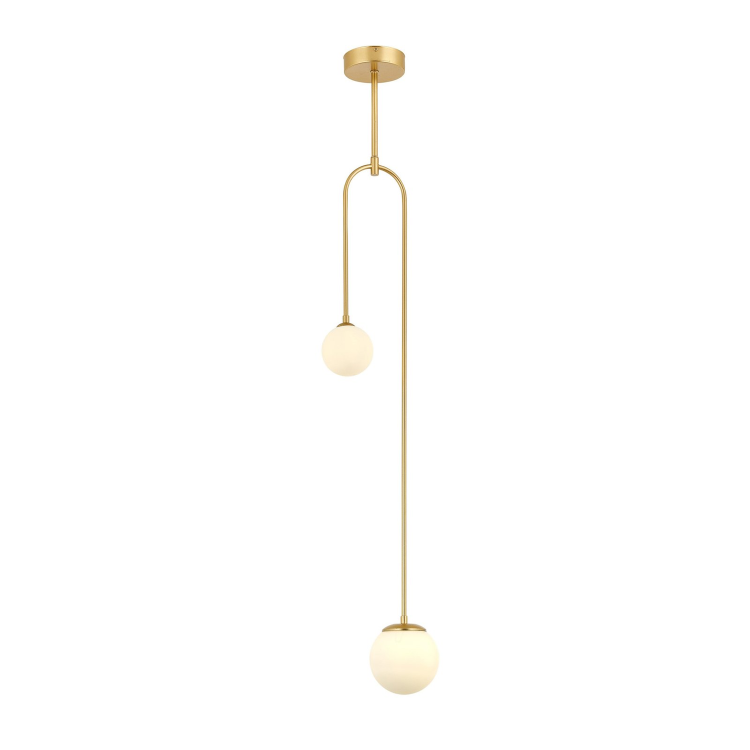 Hängeleuchte Av 1897 2 Bsa 2 Glaskugeln Gold Hängelampe Pendelleuchte Lampe G9403 B-Ware Hängeleuchte Av 1897 2 Bsa 2 Glaskugeln Gold Hängelampe Pendelleuchte Lampe G9403 B-Ware von no name