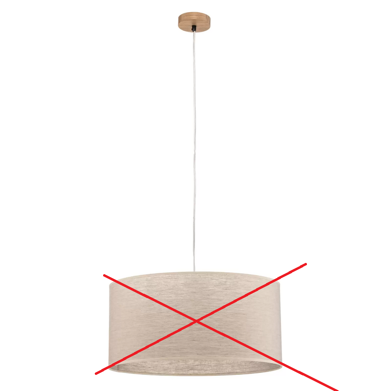 Hängeleuchte Canvas Leinenschirm ø 50 Cm Rund Deckenlampe Lampe Siehe Text/Foto B-Ware Hängeleuchte Canvas Leinenschirm ø 50 Cm Rund Deckenlampe Lampe Siehe Text/Foto B-Ware von no name