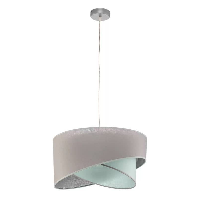 Hängeleuchte Cello Grau Hellgrau Hängelampe Lampe Leuchte Spot Deckenlampe E27 B-Ware von no name