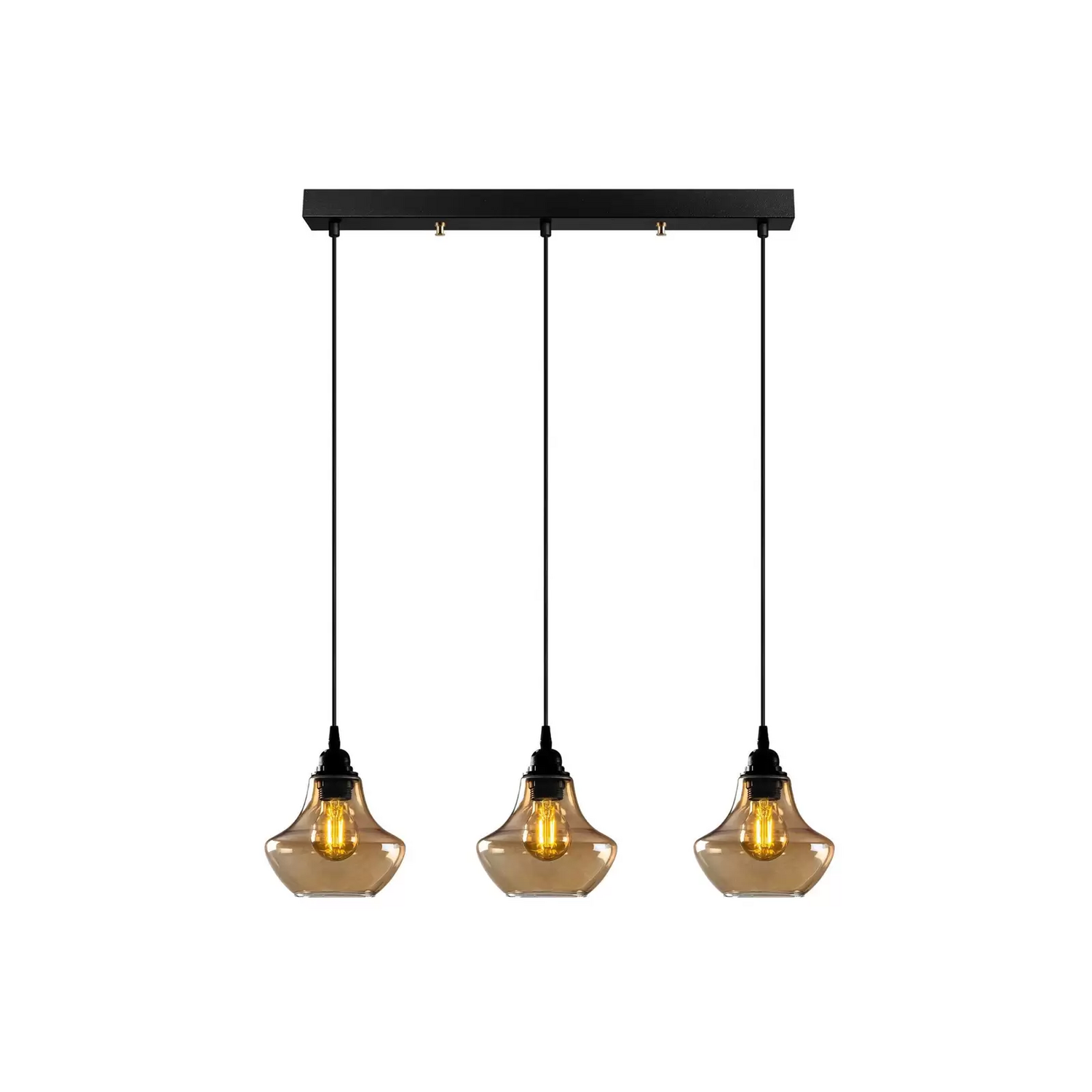 Hängeleuchte Gold 052 Gold Transparent Glas 3 Flammig Lang Deckenlampe Lampe B-Ware Hängeleuchte Gold 052 Gold Transparent Glas 3 Flammig Lang Deckenlampe Lampe B-Ware von no name