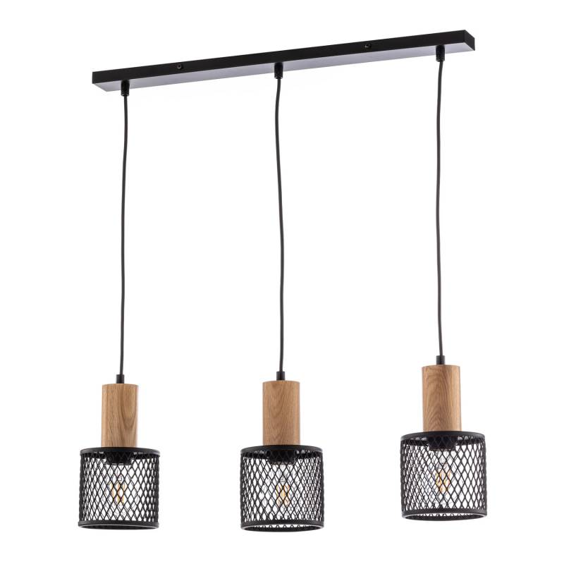 Hängeleuchte Sobresa mit Gitterschirm dreiflammig Deckenlampe Deckenleuchte Spot von no name