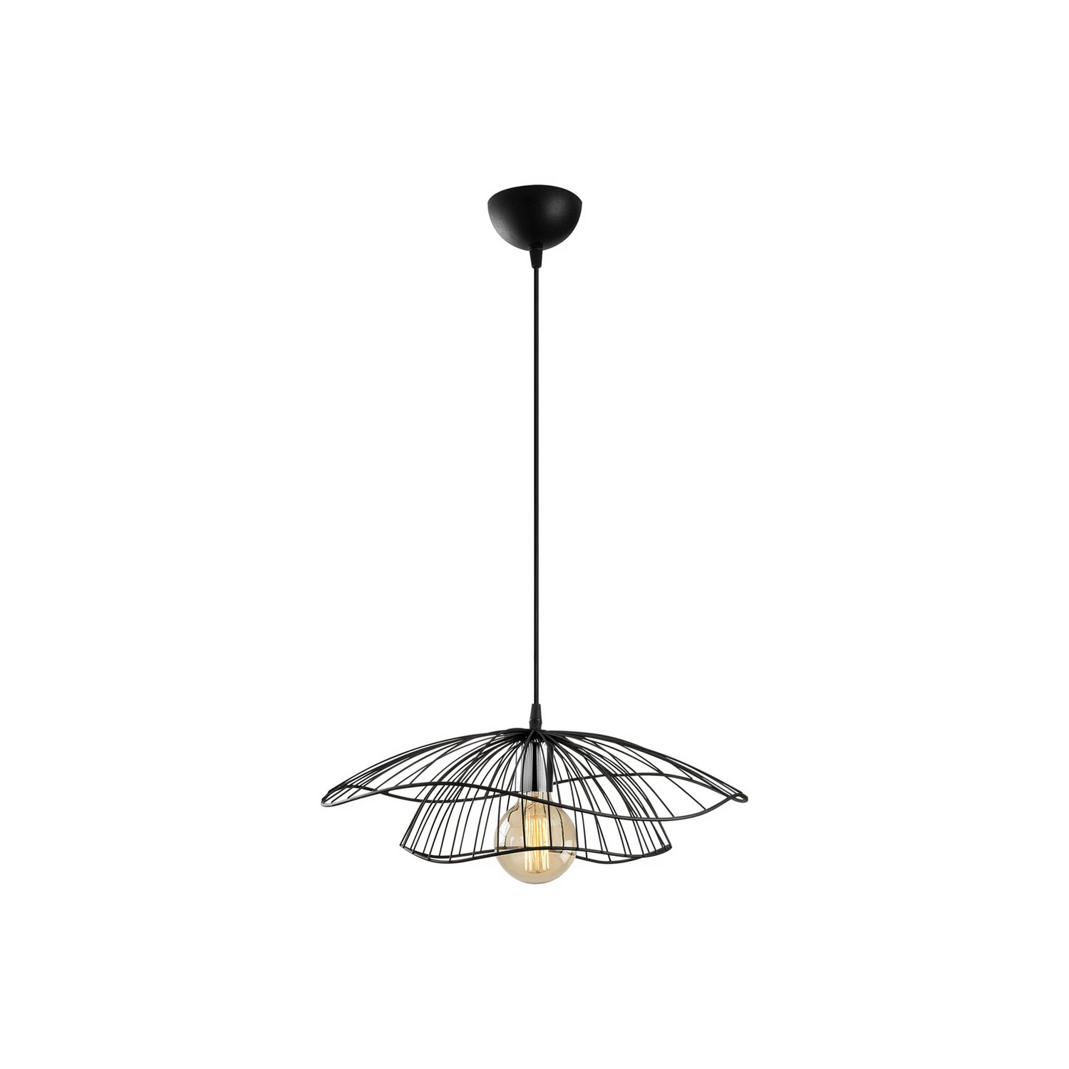 Hängeleuchte Tel 6500 ø 50 Cm Schwarz Deckenlampe Deckenleuchte Lampe Leuchte B-Ware Hängeleuchte Tel 6500 ø 50 Cm Schwarz Deckenlampe Deckenleuchte Lampe Leuchte B-Ware von no name