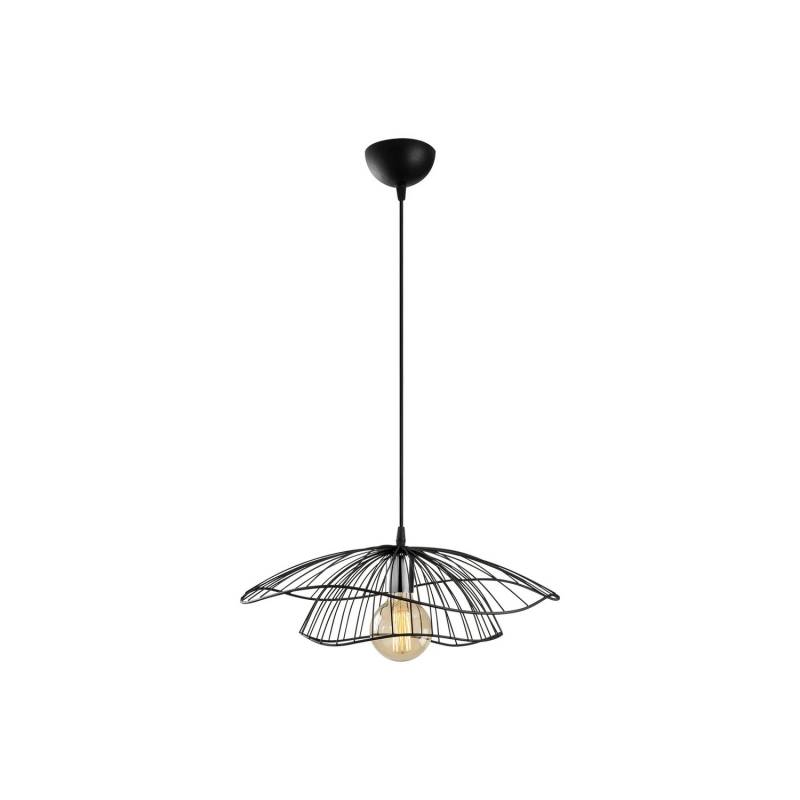 Hängeleuchte Tel 6500 ø 50 Cm Schwarz Deckenlampe Deckenleuchte Lampe Leuchte B-Ware von no name