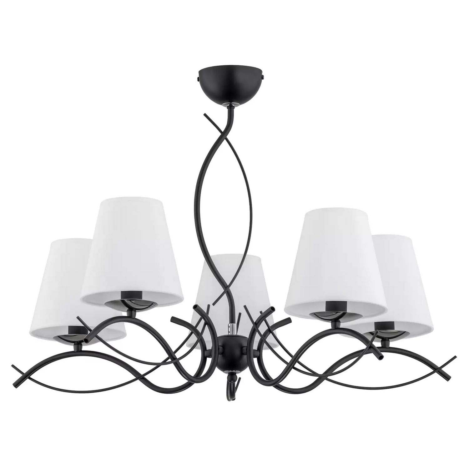 Kronleuchter Monza Fünfflammig Schwarz Leuchte Deckenlampe Deckenleuchte Lampe B-Ware Kronleuchter Monza Fünfflammig Schwarz Leuchte Deckenlampe Deckenleuchte Lampe B-Ware von no name
