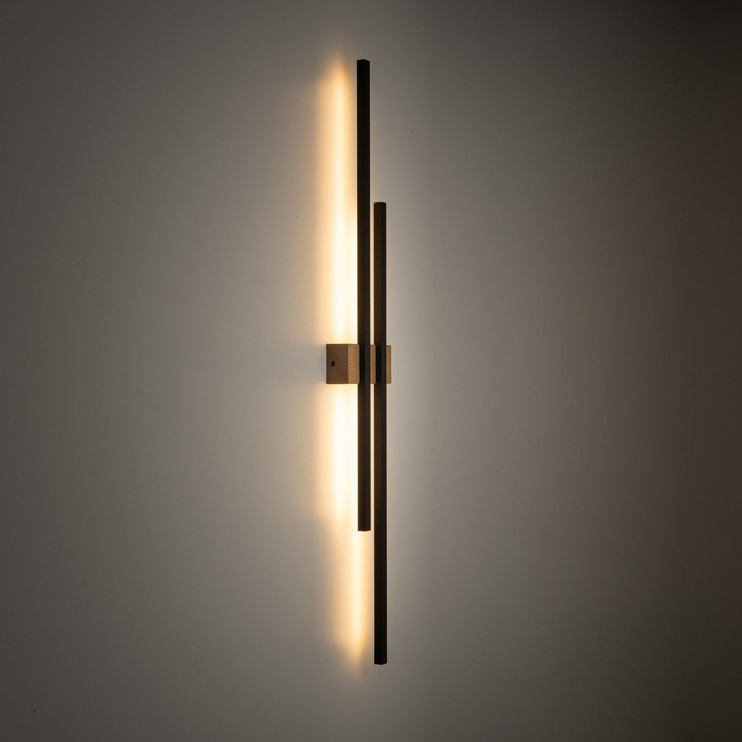 LED-Wandleuchte Flash schwarz kiefer Höhe 90 cm 2-flammig Wandlampe Lampe Spot LED-Wandleuchte Flash schwarz kiefer Höhe 90 cm 2-flammig Wandlampe Lampe Spot von no name