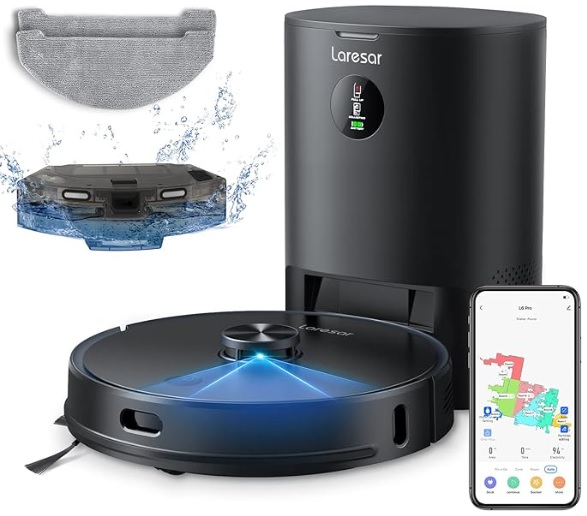 Laresar Saugroboter L6 Pro Staubsauger Sauger Staubsaugroboter Roboter 990 B-Ware Laresar Saugroboter L6 Pro Staubsauger Sauger Staubsaugroboter Roboter 990 B-Ware von no name